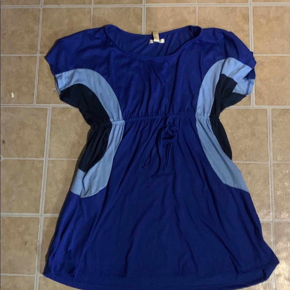 Blue and Light Blue Dress